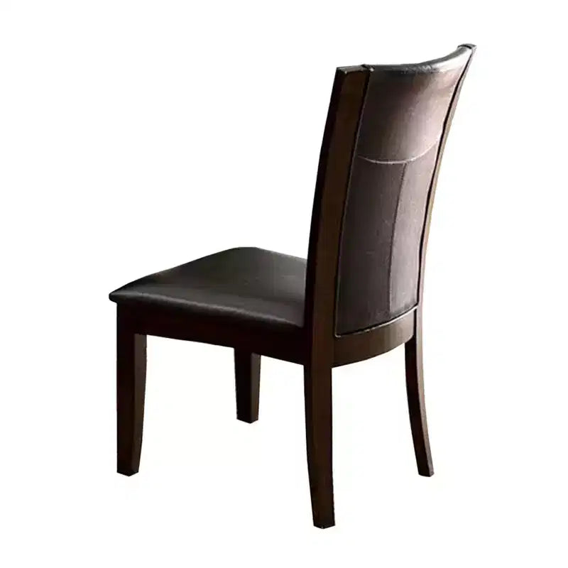Lot de 2 chaises d'appoint rembourrées en similicuir Simple Relax