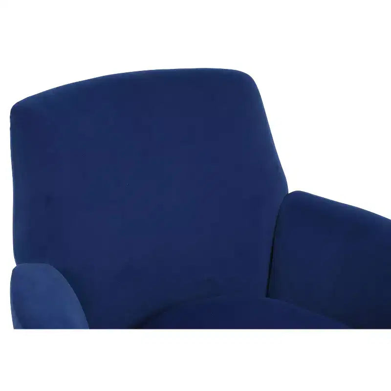 Fauteuil pivotant de luxe en velours, fauteuil d'appoint rotatif silencieux à 360° avec base dorée pour salon, chambre, bureau