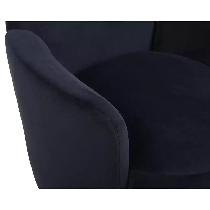 Fauteuil pivotant de luxe en velours, fauteuil d'appoint rotatif silencieux à 360° avec base dorée pour salon, chambre, bureau