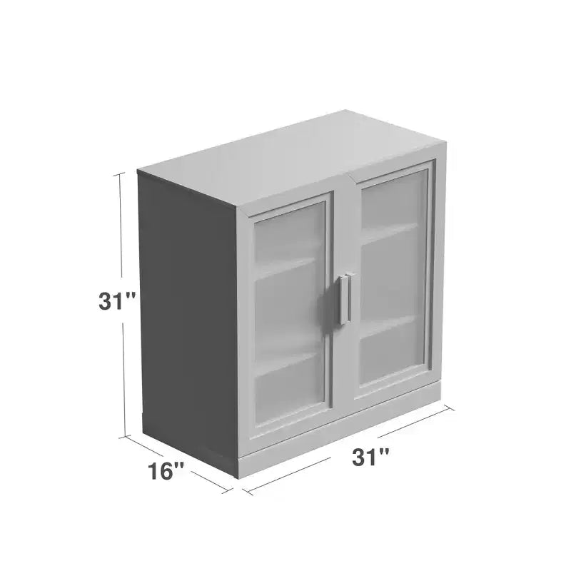 [78,7 cm | Design transparent] Vitrine noire en verre et bois (idéale pour la chambre/le salon)