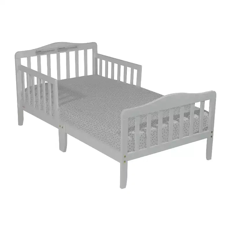 Lit de bébé moderne en bois avec barrière de sécurité